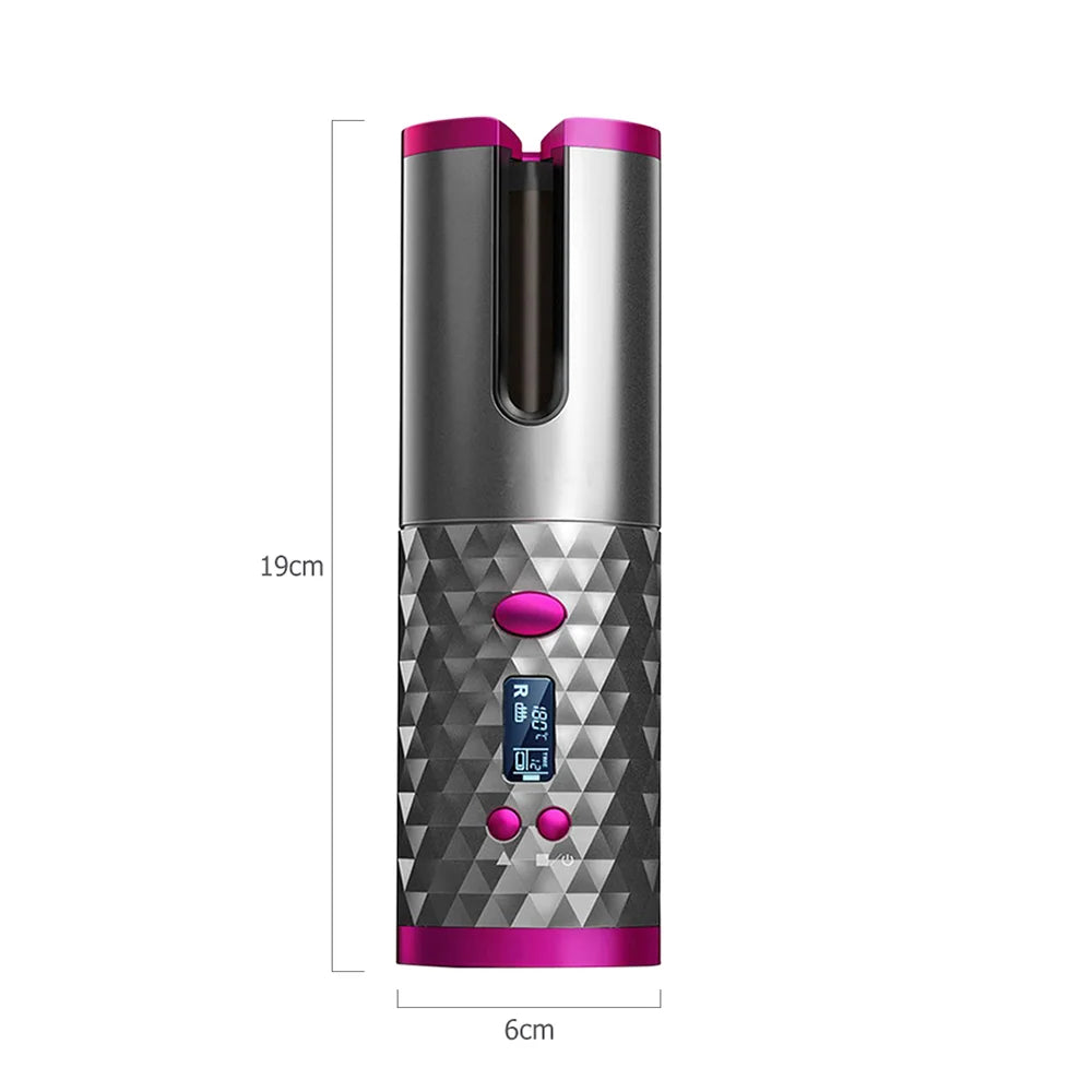 Rizador de Cabello Portátil Ramindong RD-060 de Rotación Automática