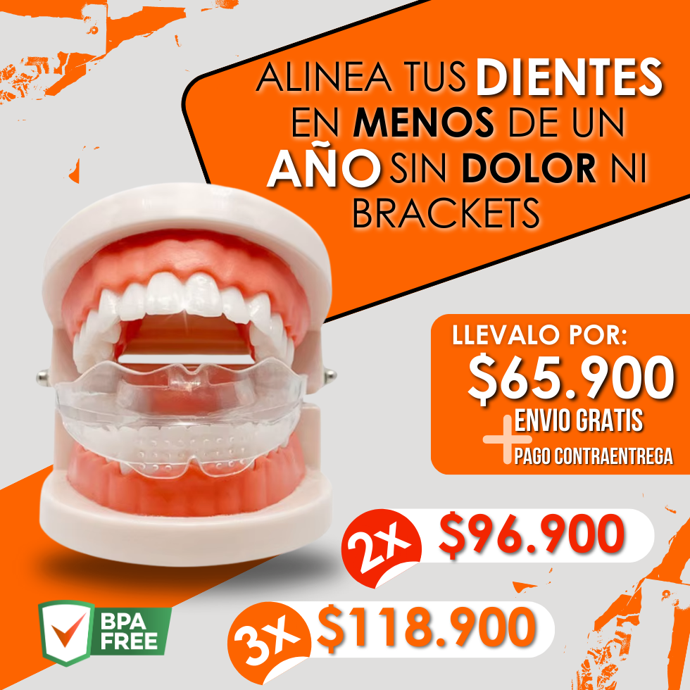 Alineador Dental: Transforma tu sonrisa mientras duermes, sin Brackets y sin dolor