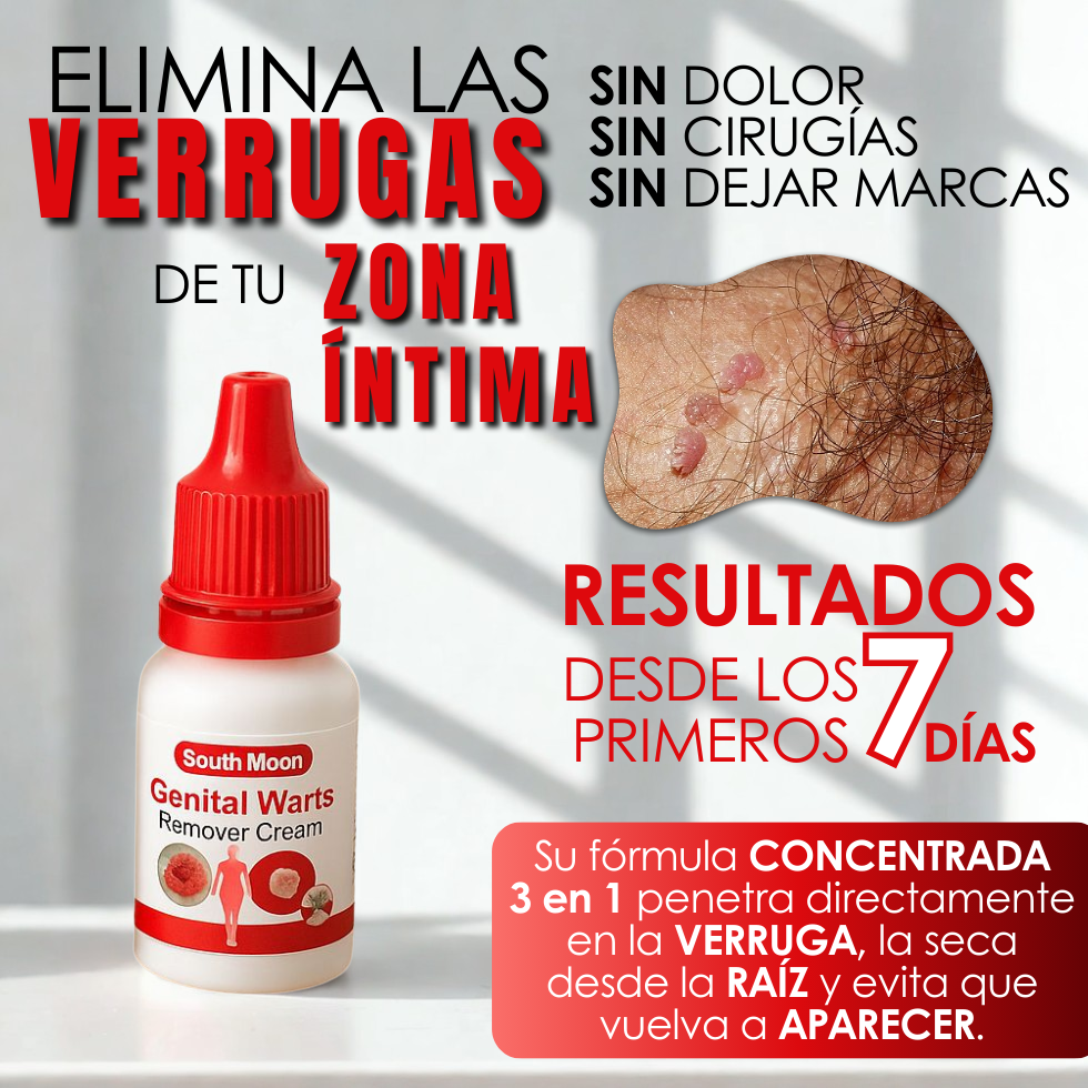 Eliminador de Verrugas - Warts Remover Cream
