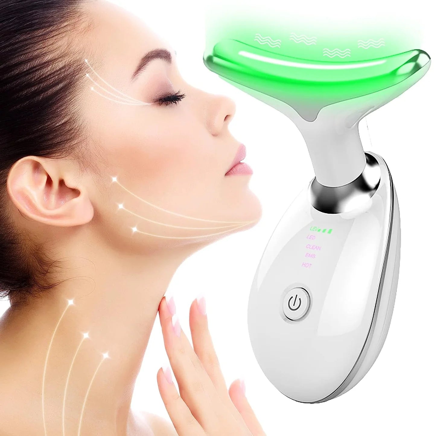 Masajeador Facial Anti-arruga luz Led