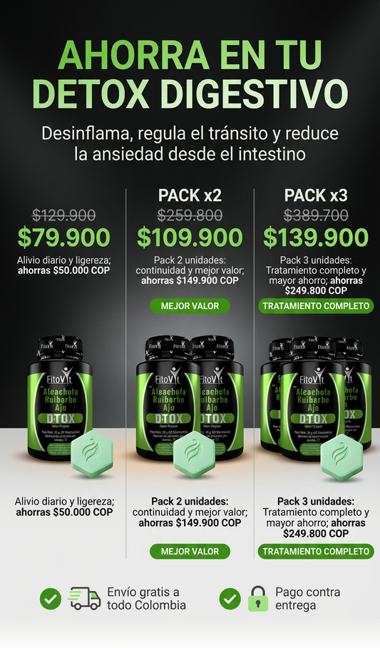 DTOX - DESINFLAMATORIO DIGESTIVO