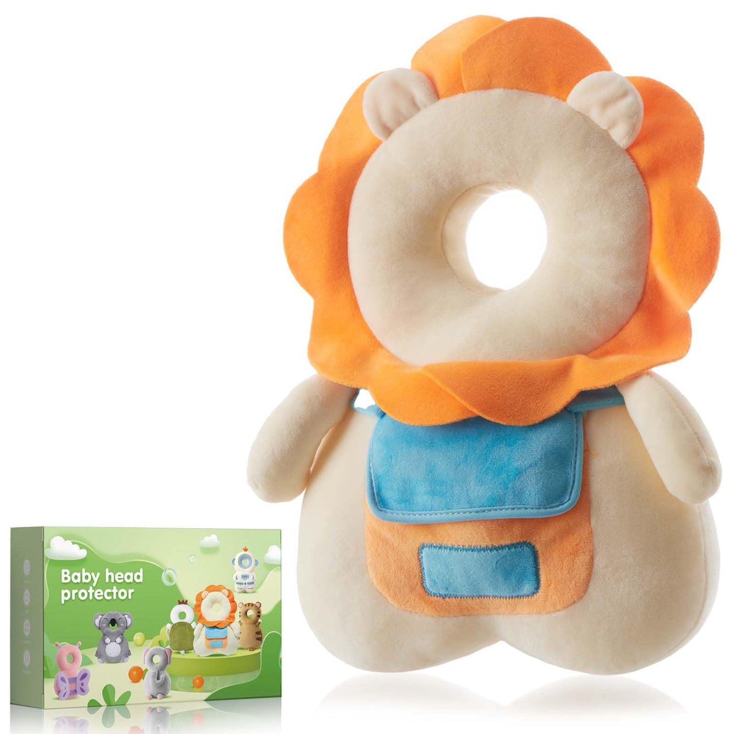 Protector de cabeza y espalda para bebé