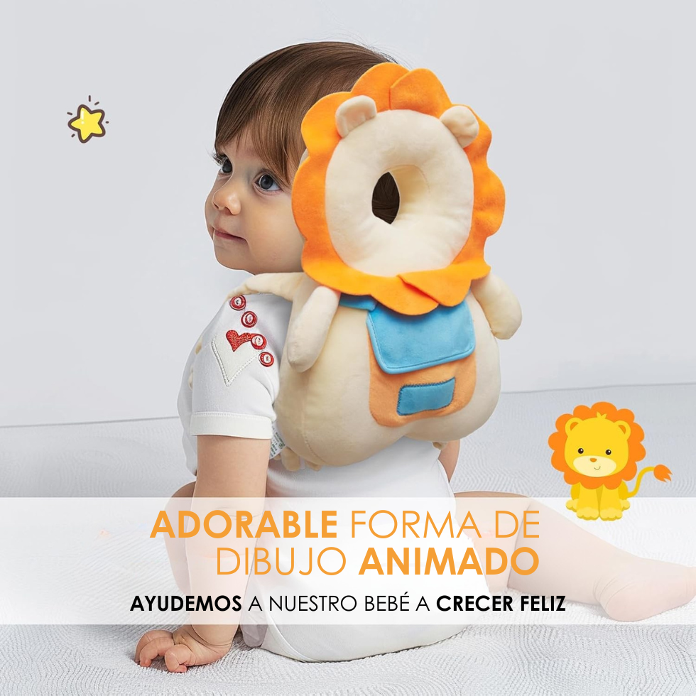 Protector de cabeza y espalda para bebé