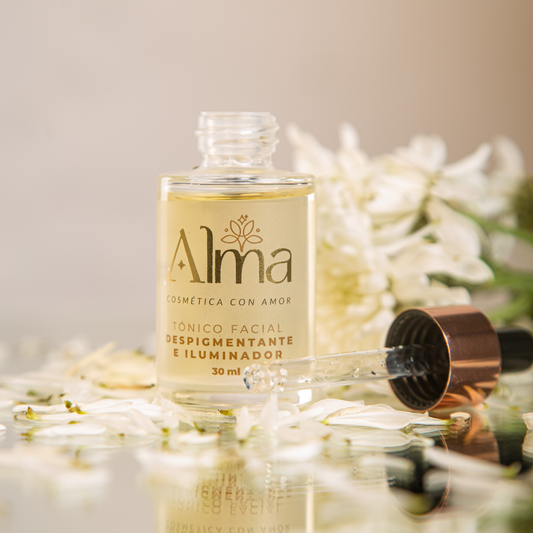 TÓNICO FACIAL DESPIGMENTANTE e iluminador Alma