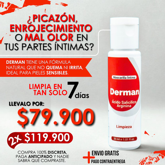 Derman - Eliminador de hongos íntimos