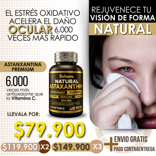 Astaxantina Natural - Protección de tu salud visual