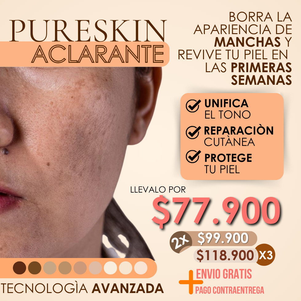 Pureskin - Crema Aclarante y anti manchas