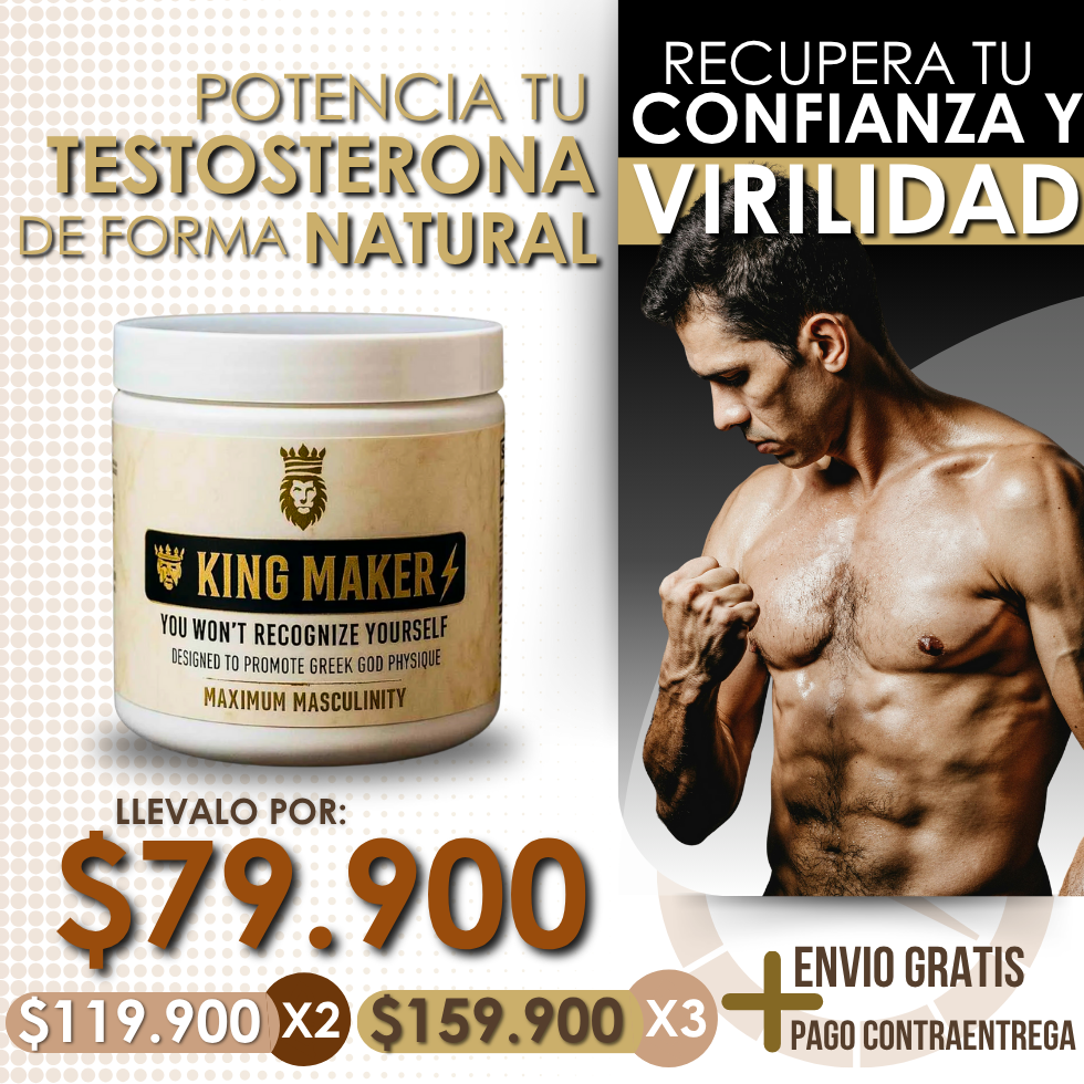 King Maker Plus – Máxima energía, fuerza y rendimiento
