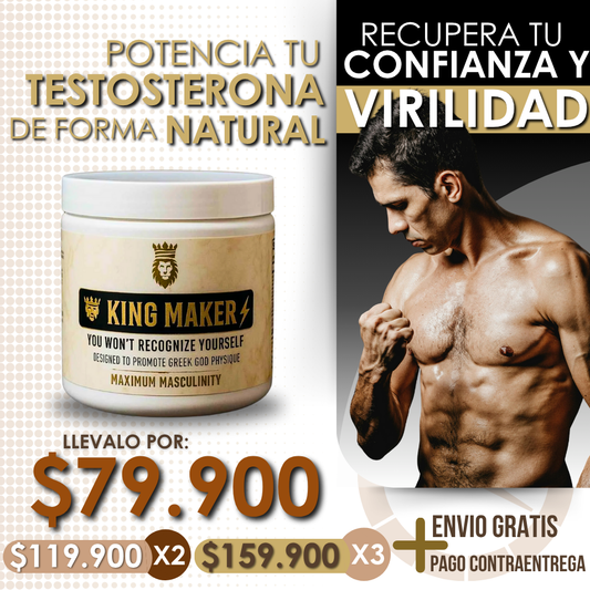 King Maker Plus – Máxima energía, fuerza y rendimiento